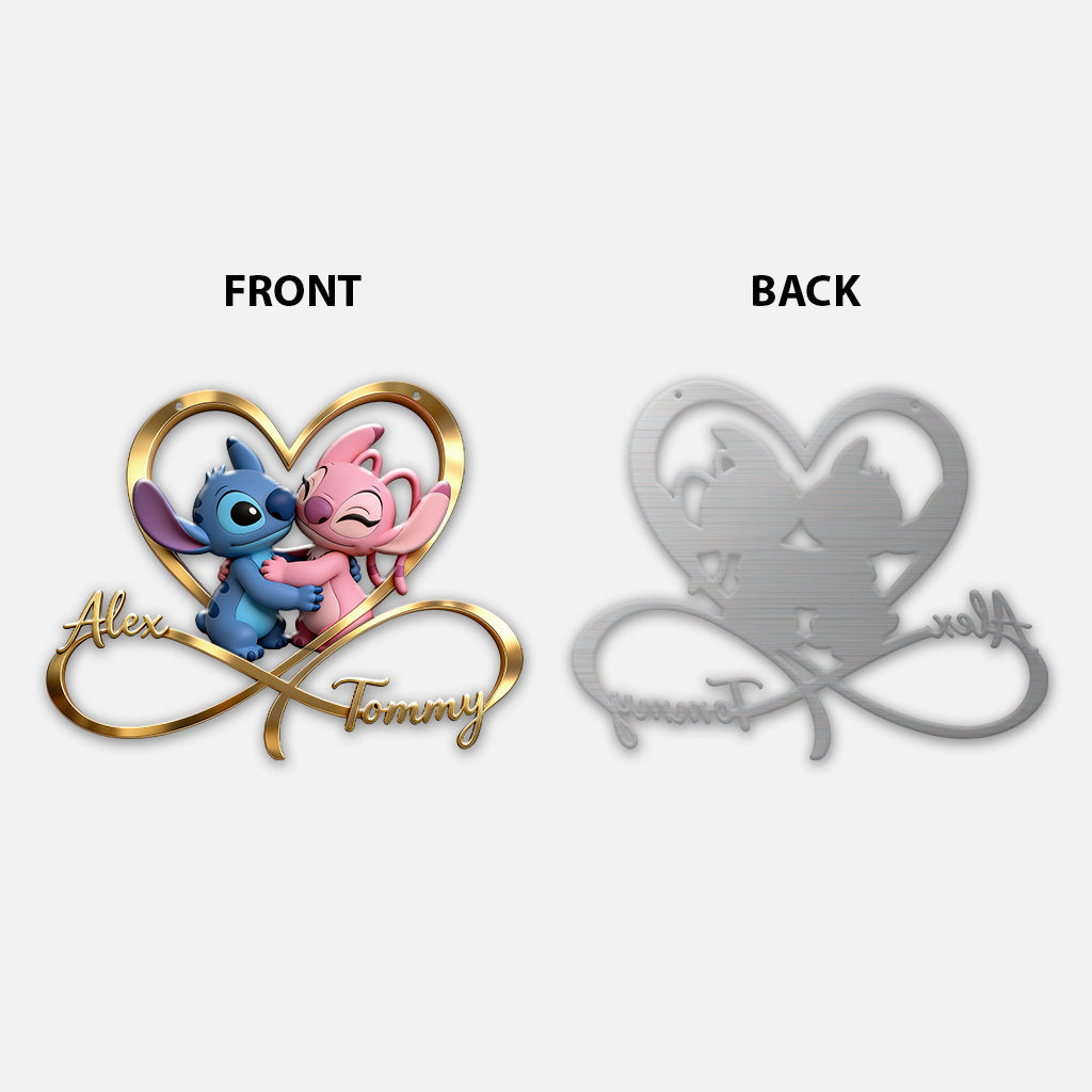 You & Me We Got This - Personalized Ohana 3D Printed Cut Metal Sign