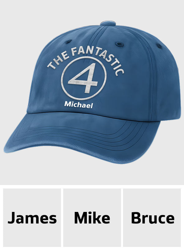 The Fantastic - Personalized Marvelous Universe Washed Denim Cap