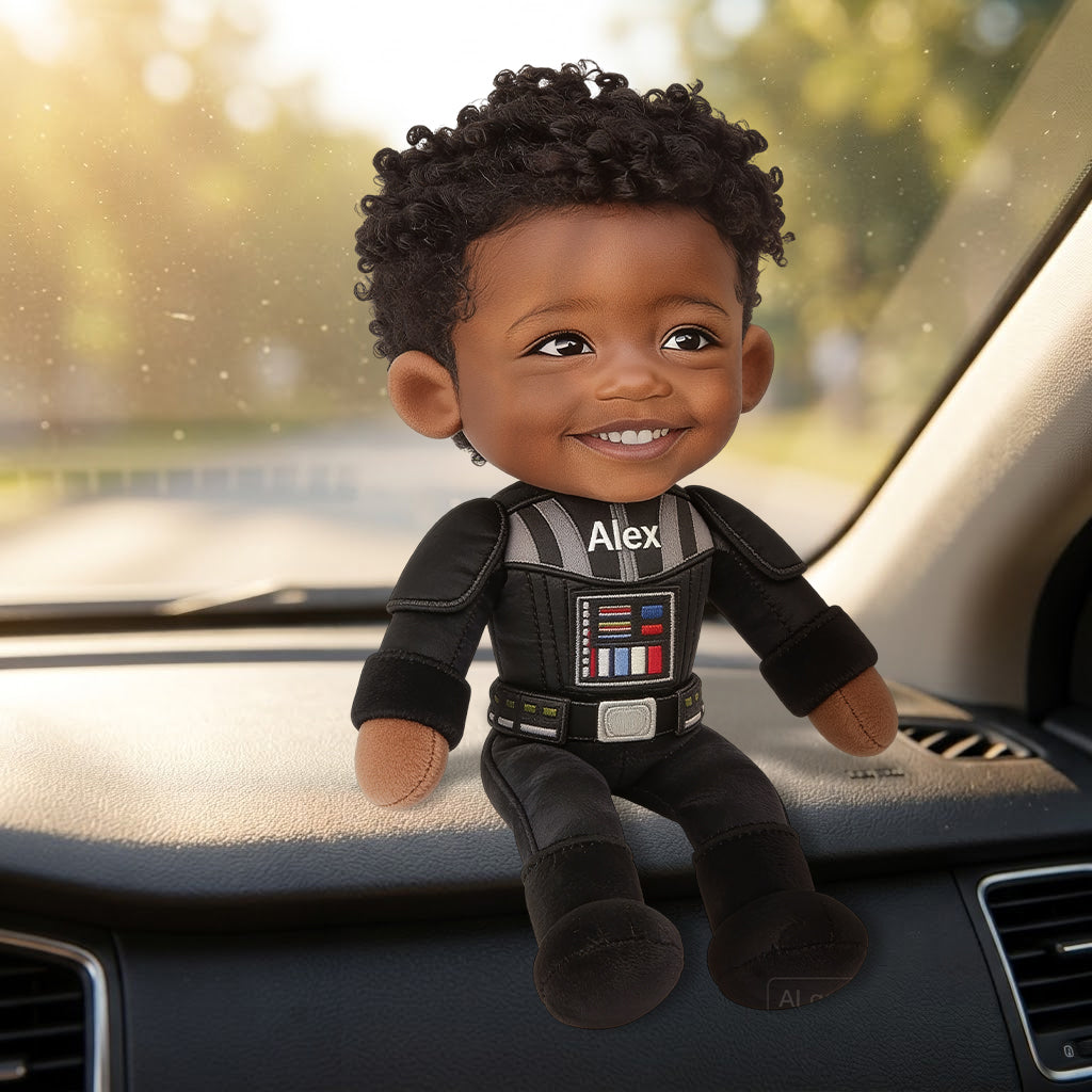 Black Hero - Personalized The Force Posable Plush Doll
