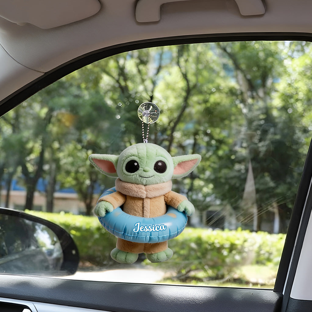 Green Baby Summer Vibes - Personalized The Force Tumbler With Plush Charm