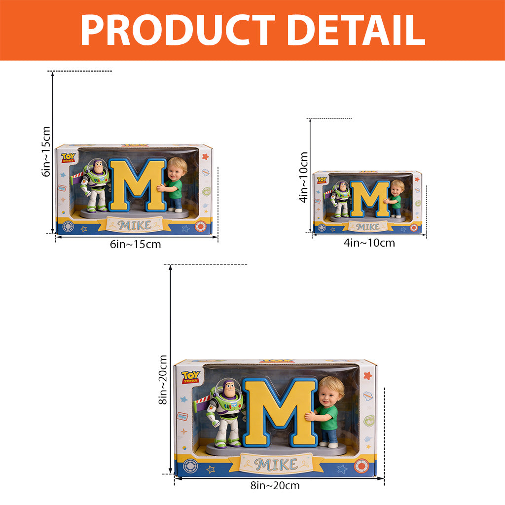 Custom Character, Alphabet Letter - Personalized Movie For Kids Custom Shaped Acrylic Plaque