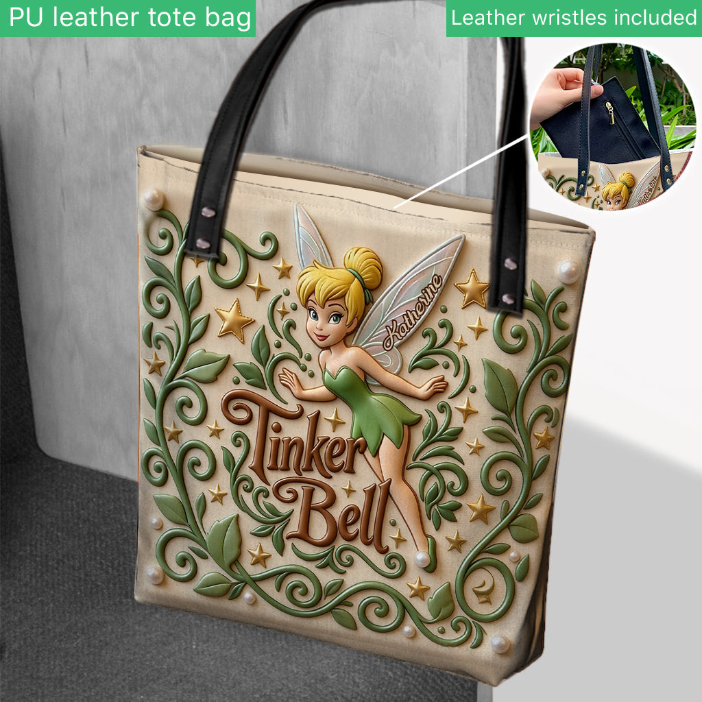 Pixie Dust - Personalized Flying Fairy Tote Bag