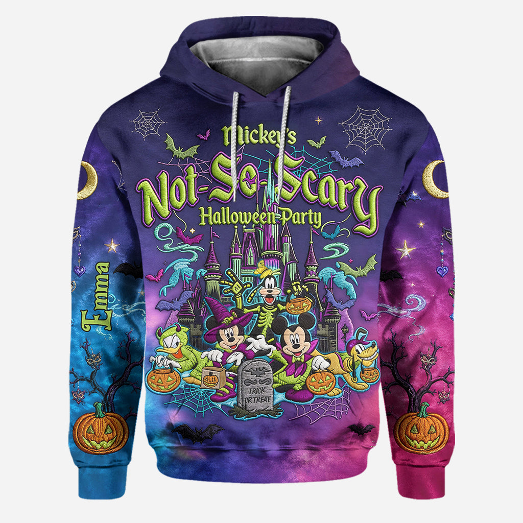 Not So Scary Haloween - Personalized Mouse Hoodie and Leggings