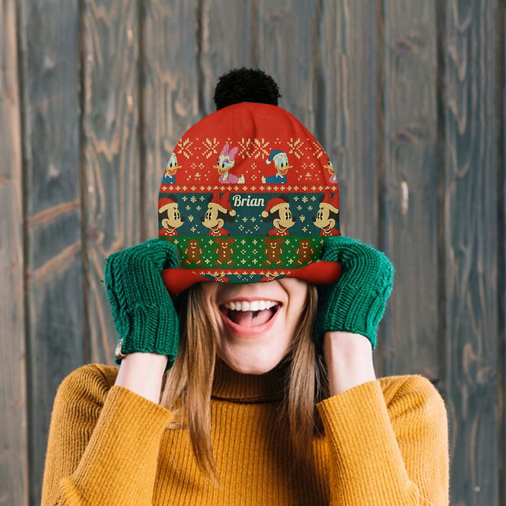 Cartoon Magical Mouse Characters - Personalized Mouse Beanie Hat