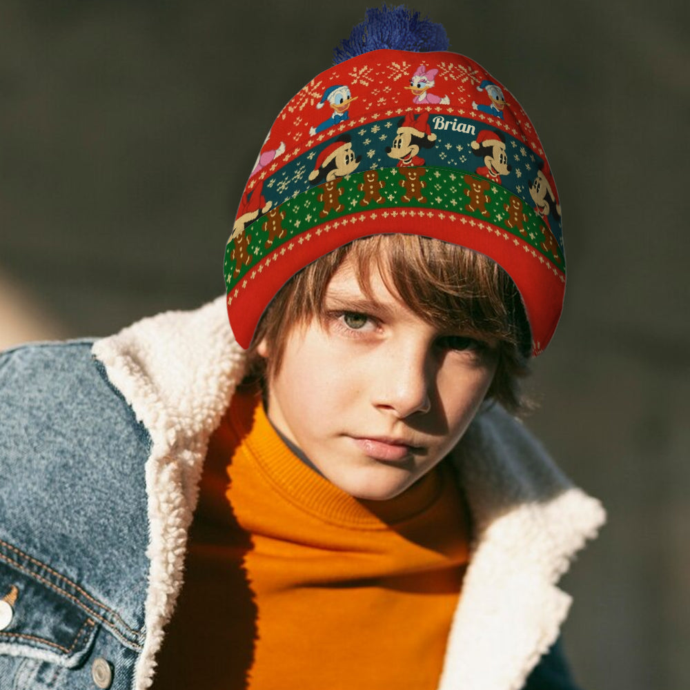 Cartoon Magical Mouse Characters - Personalized Mouse Beanie Hat