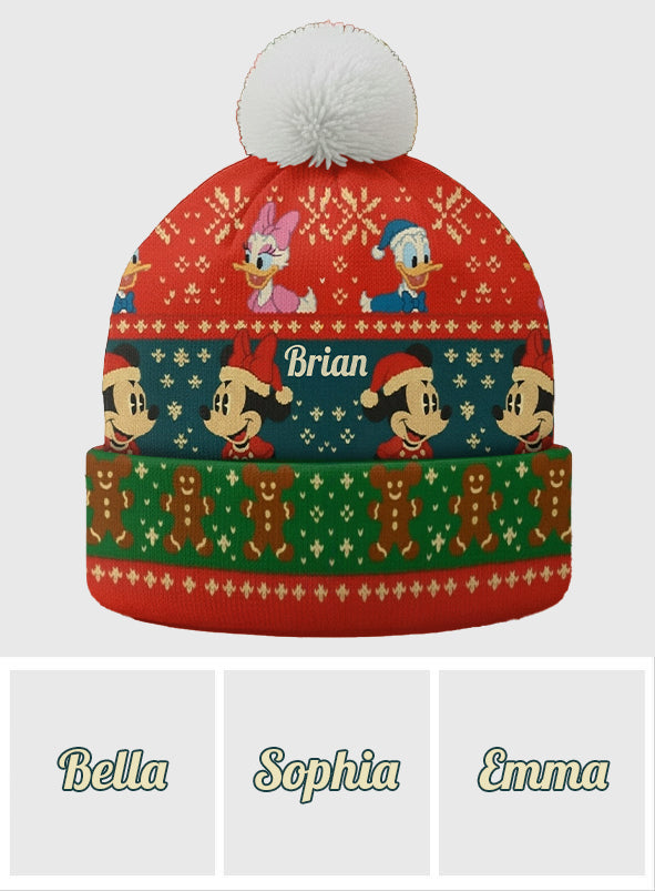 Cartoon Magical Mouse Characters - Personalized Mouse Beanie Hat