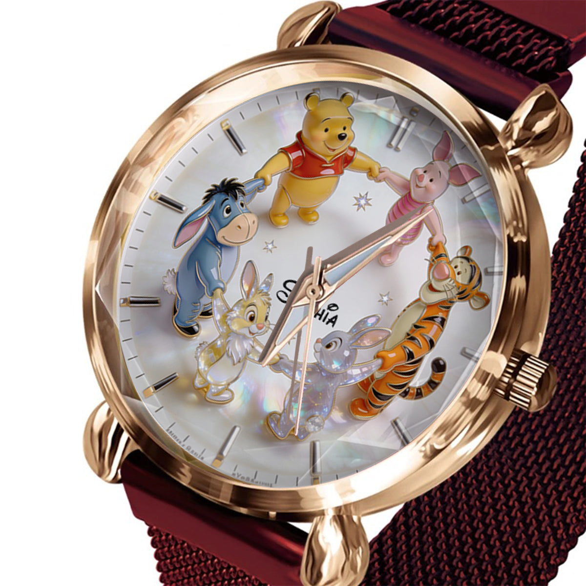 Friends - Personalized Yellow Bear Women Hand Watch