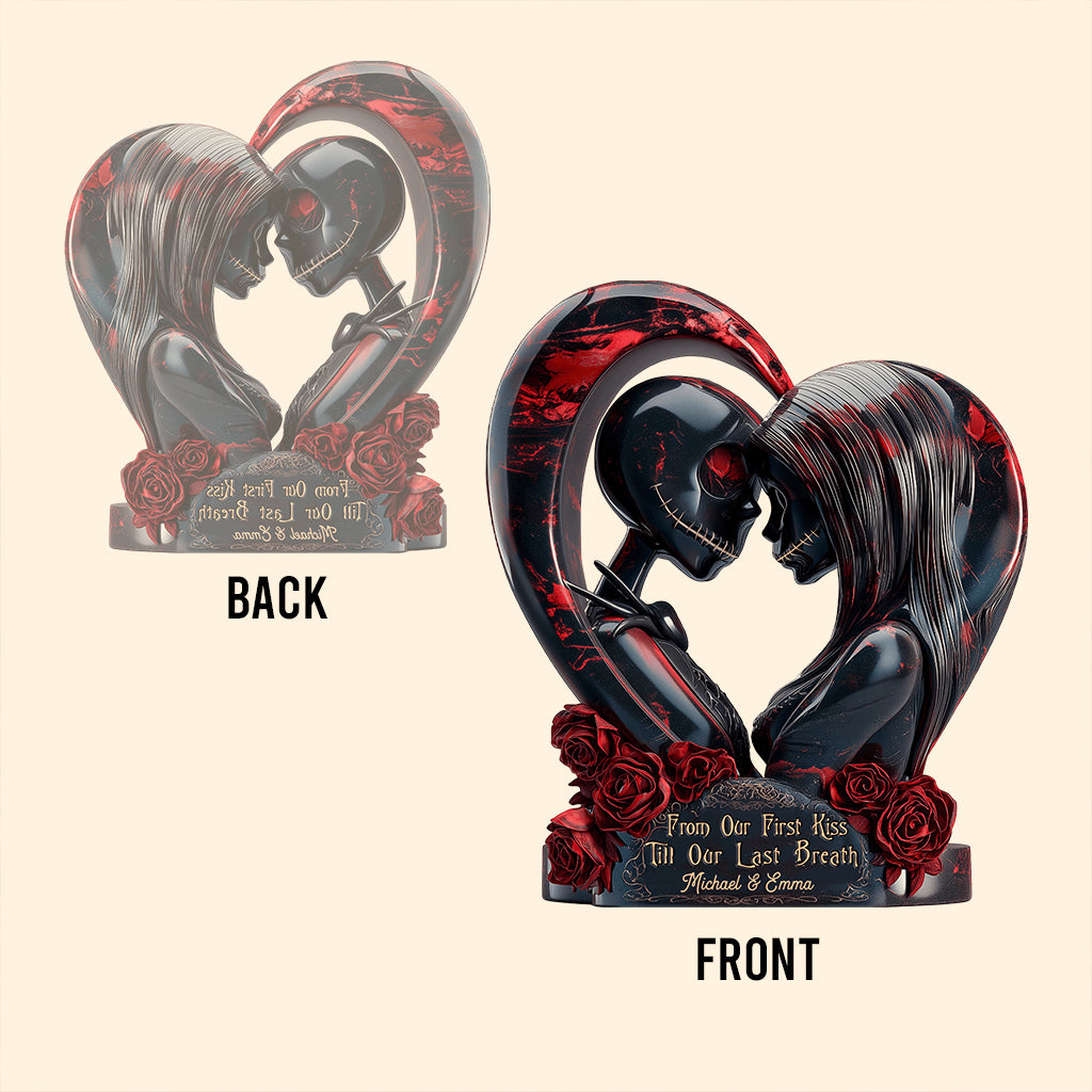 From Our First Kiss - Personalized Nightmare Custom Shaped Acrylic Plaque
