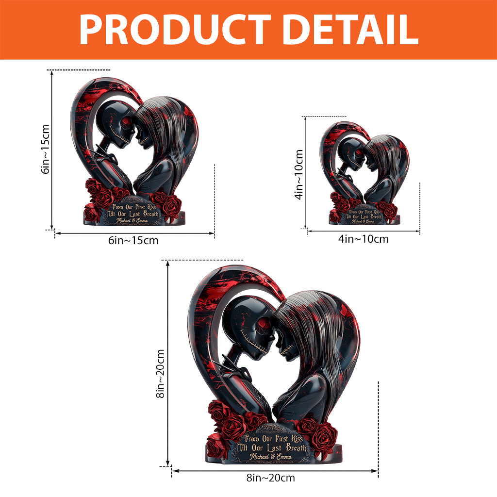 From Our First Kiss - Personalized Nightmare Custom Shaped Acrylic Plaque