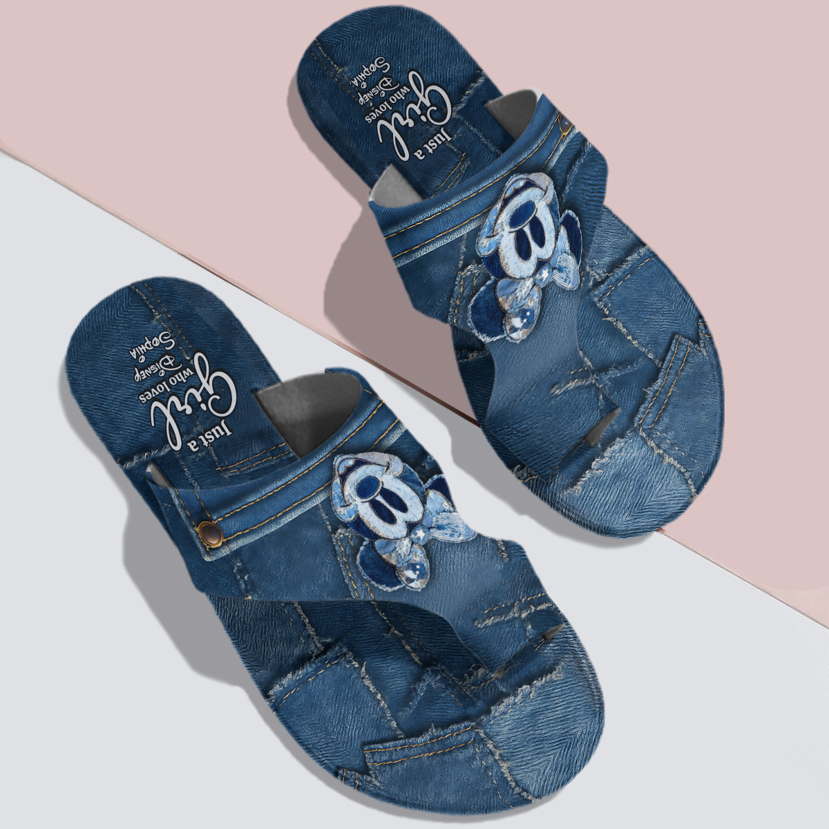 Magical Mouse Ears - Personalized Mouse Open Toe Sandals