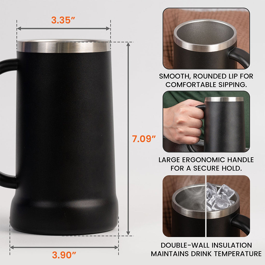 This Is The Way - Personalized The Force Beer Stein