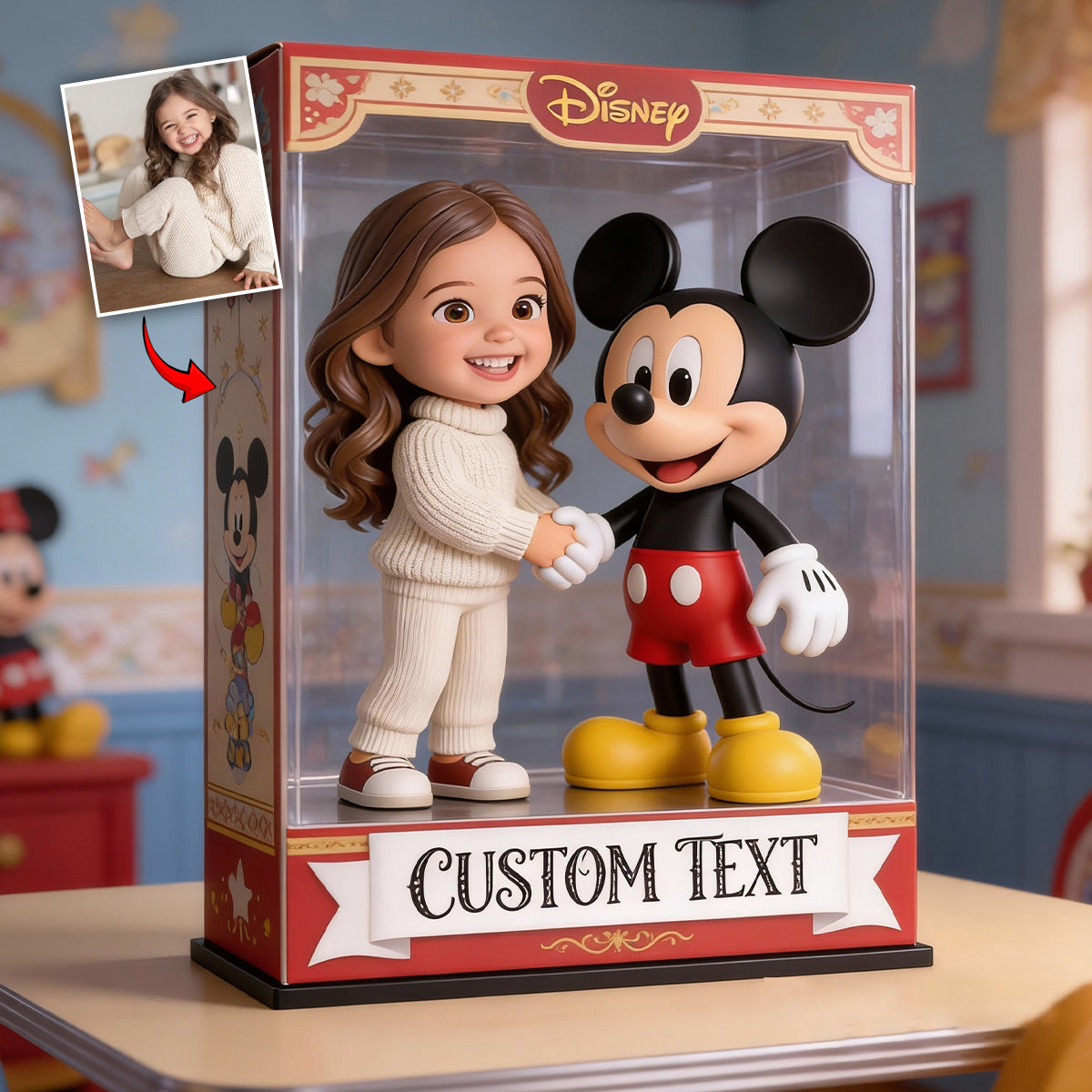 Friends - Personalized Mouse Custom Shaped Acrylic Plaque