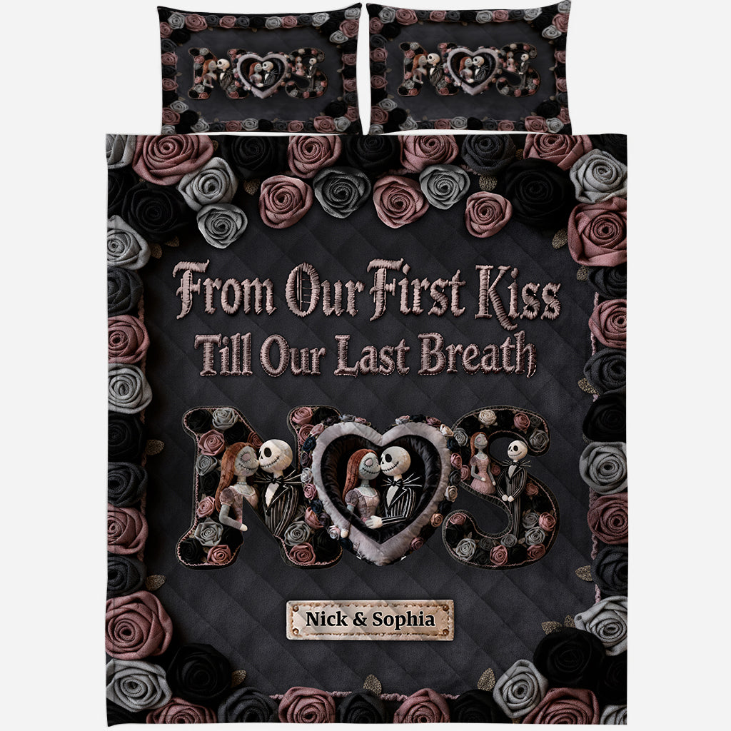 Till Our Last Breath - Personalized Nightmare Quilt Set