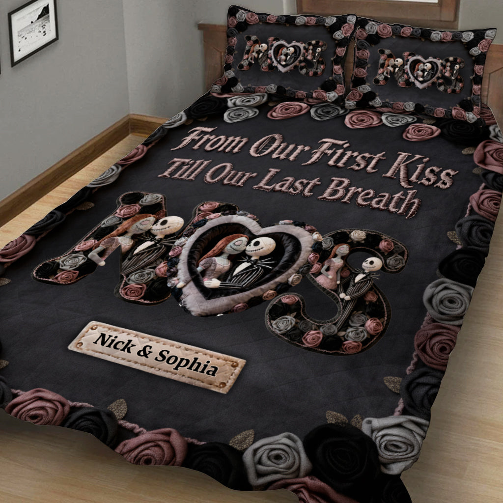 Till Our Last Breath - Personalized Nightmare Quilt Set