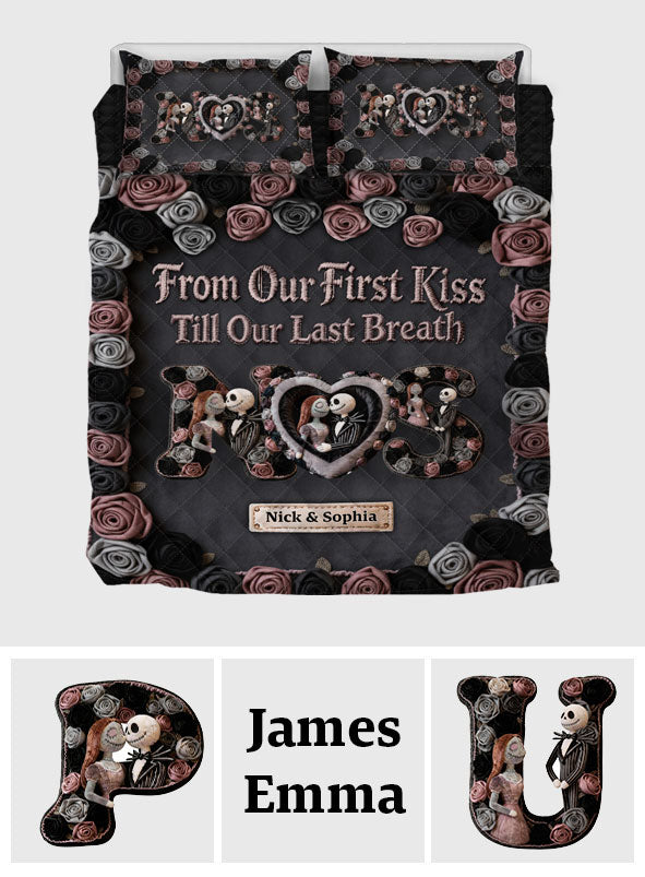 Till Our Last Breath - Personalized Nightmare Quilt Set