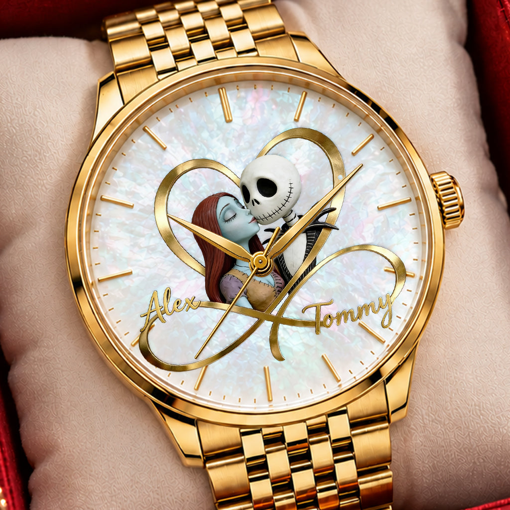 Love You Infinite - Personalized Nightmare Women Hand Watch