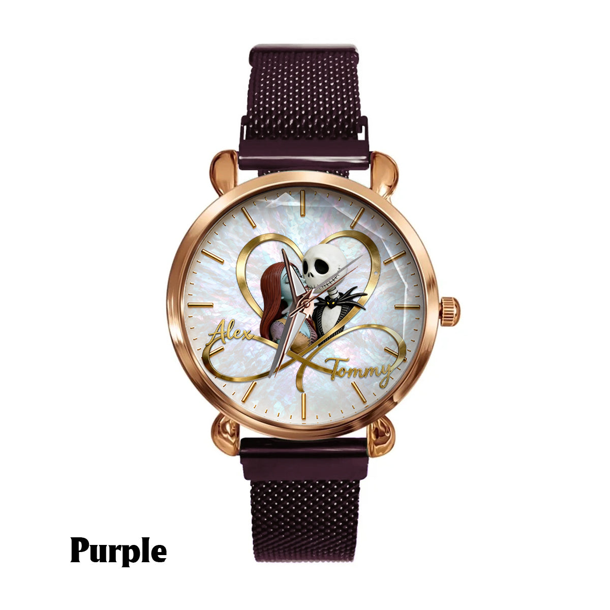 Love You Infinite - Personalized Nightmare Women Hand Watch