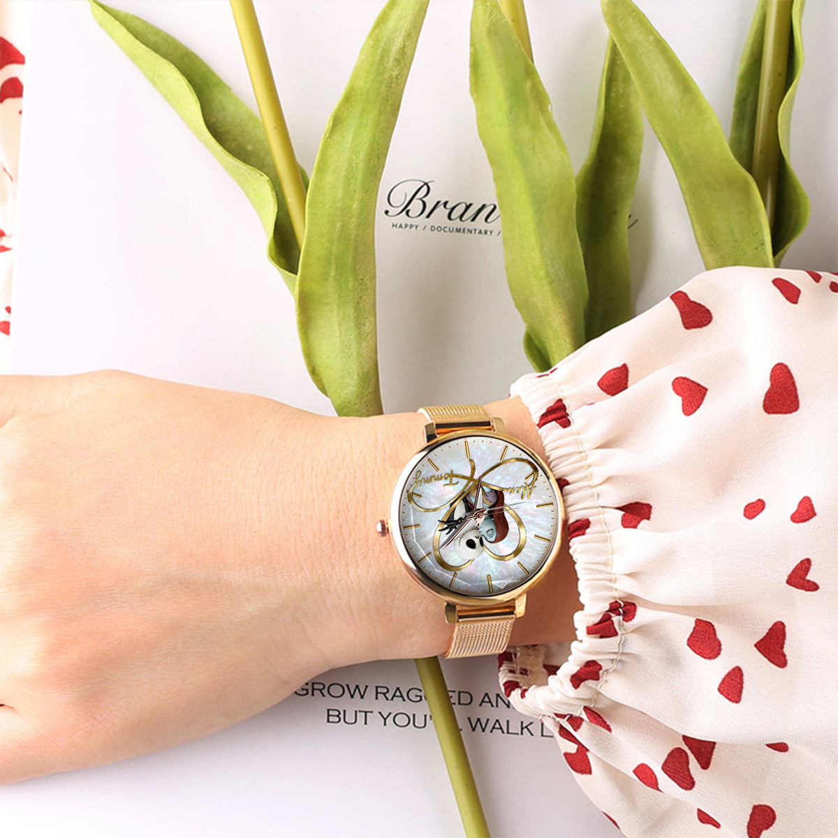 Love You Infinite - Personalized Nightmare Women Hand Watch