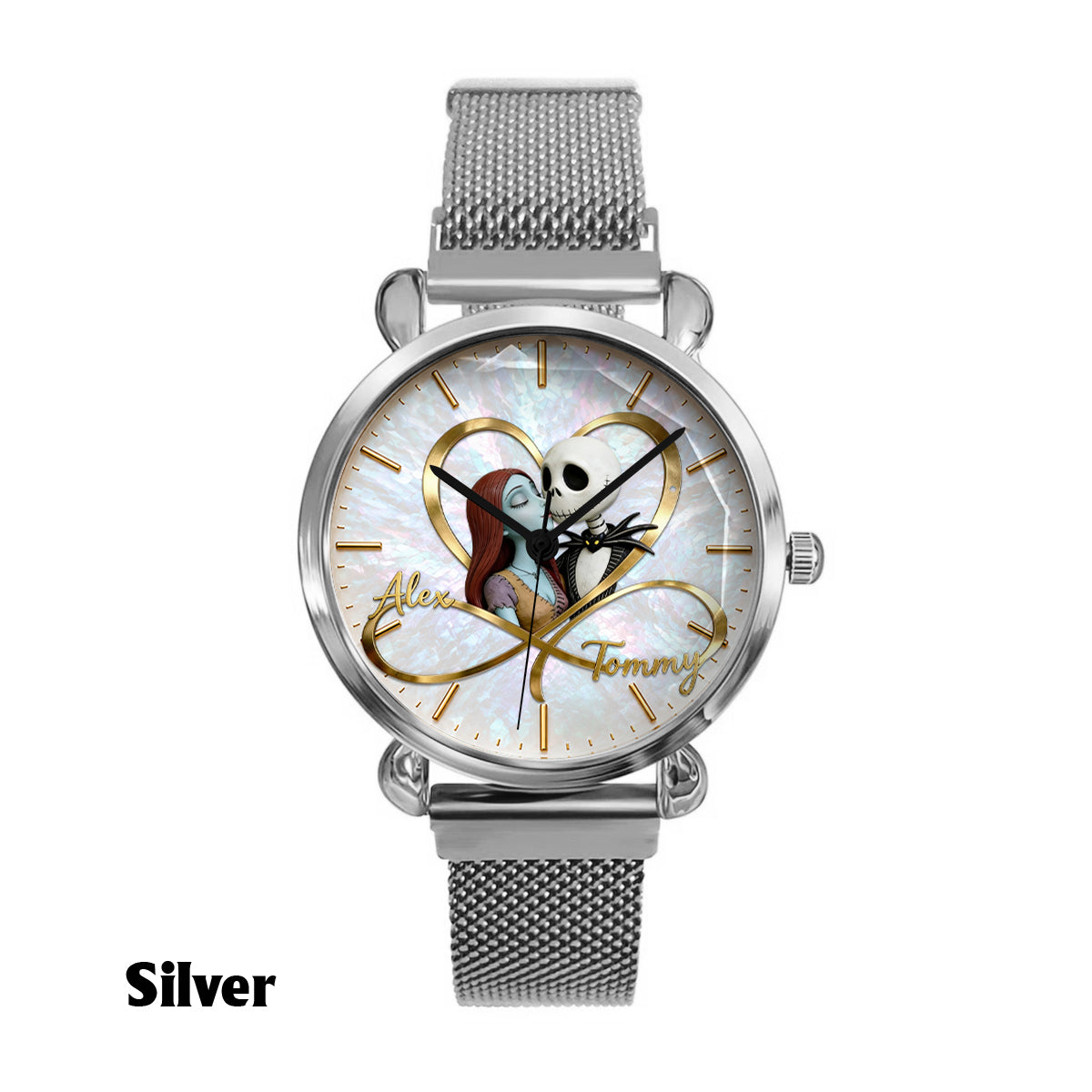 Love You Infinite - Personalized Nightmare Women Hand Watch