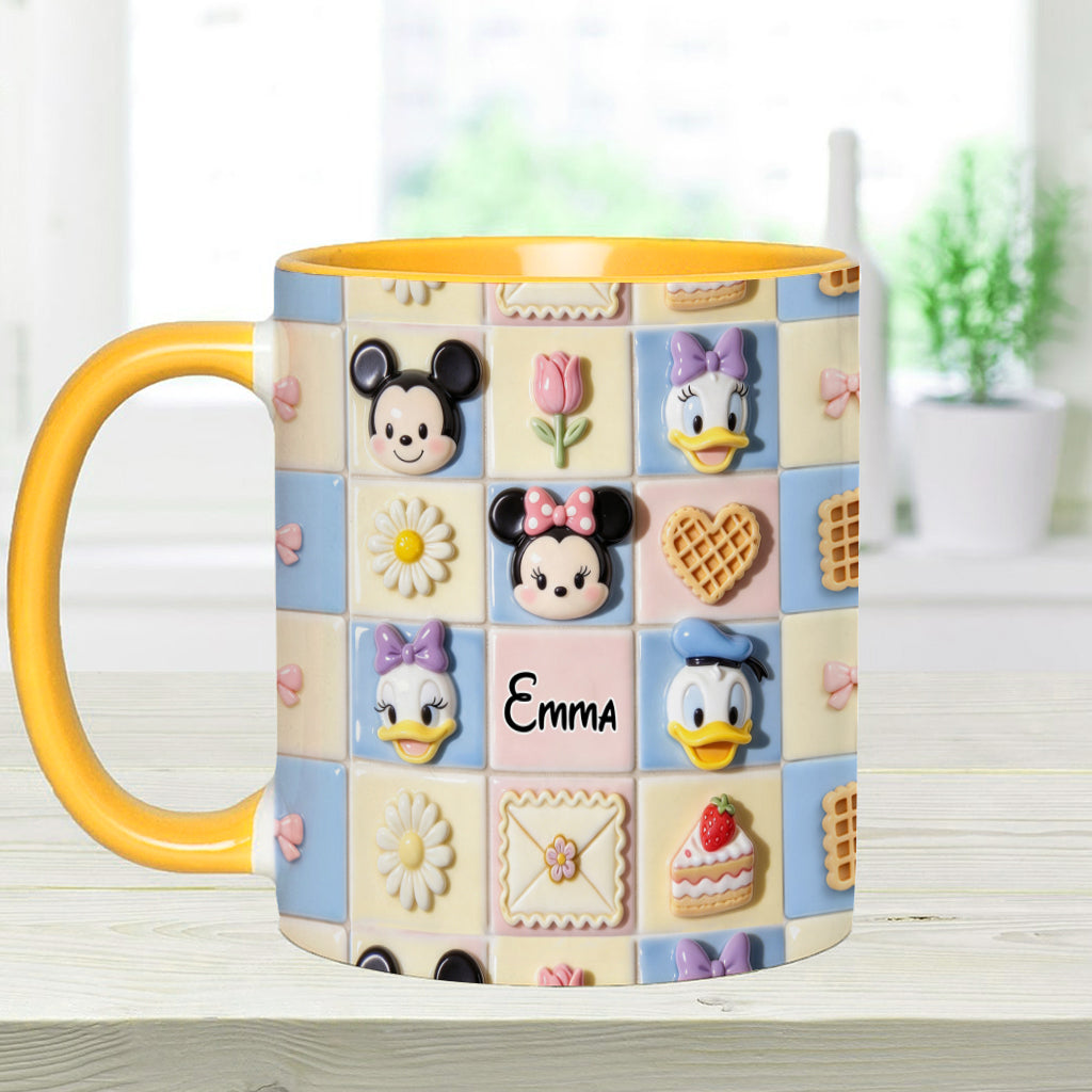 Believe In Magic - Personalized Mouse Accent Mug