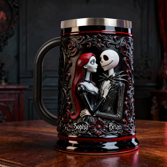 Till Death Do Us Part - Personalized Nightmare Beer Stein