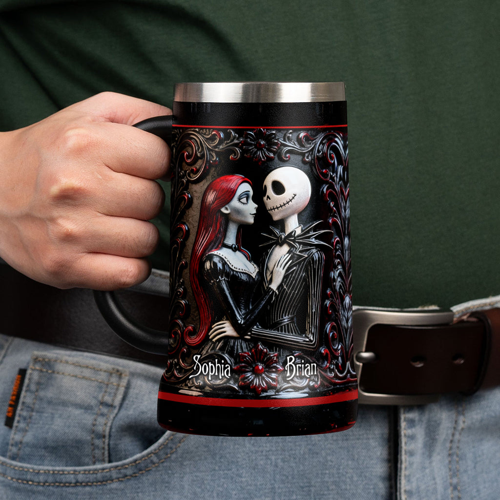 Till Death Do Us Part - Personalized Nightmare Beer Stein
