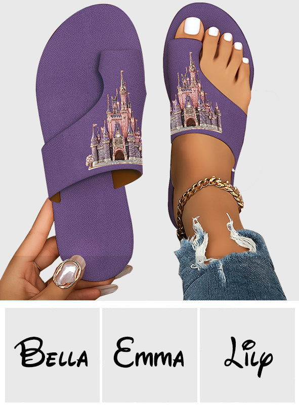 Magical Castle - Personalized Mouse Open Toe Sandals
