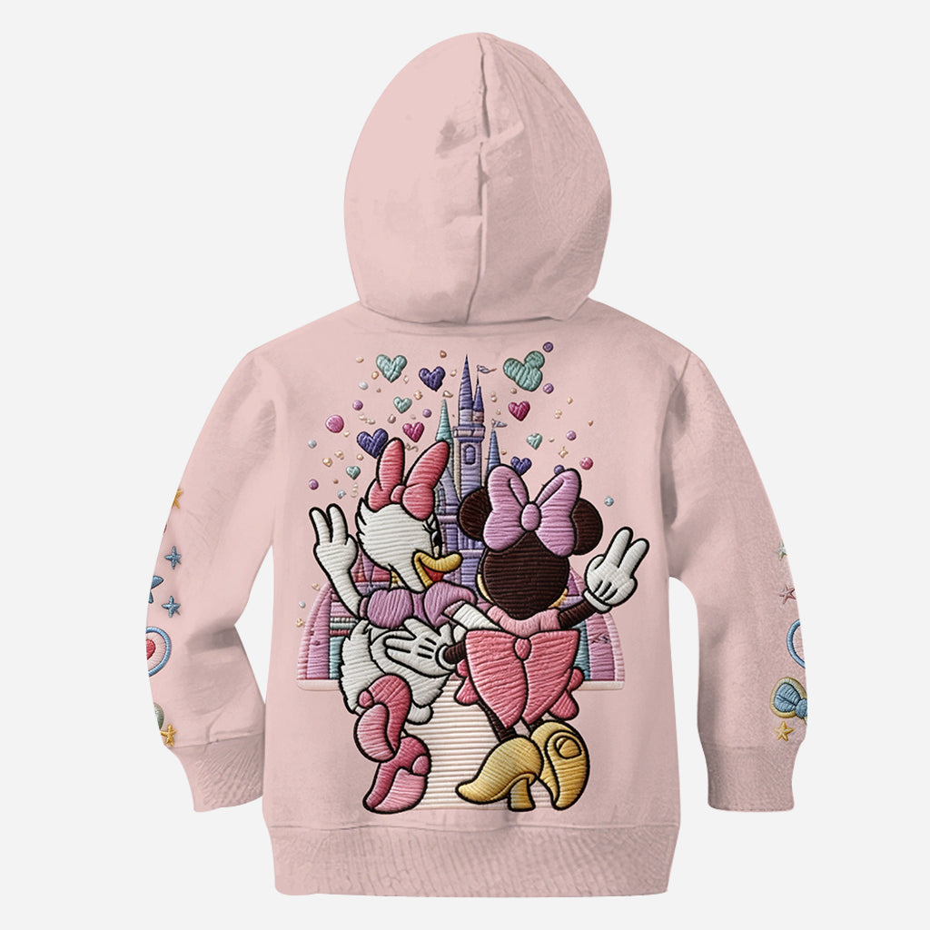 Besties Forever - Personalized Mouse All Over Shirt