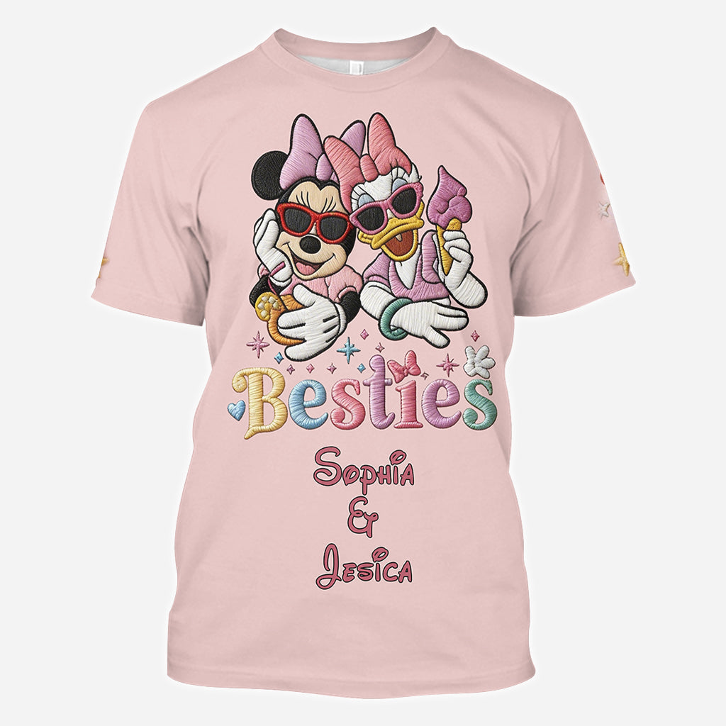 Besties Forever - Personalized Mouse All Over Shirt