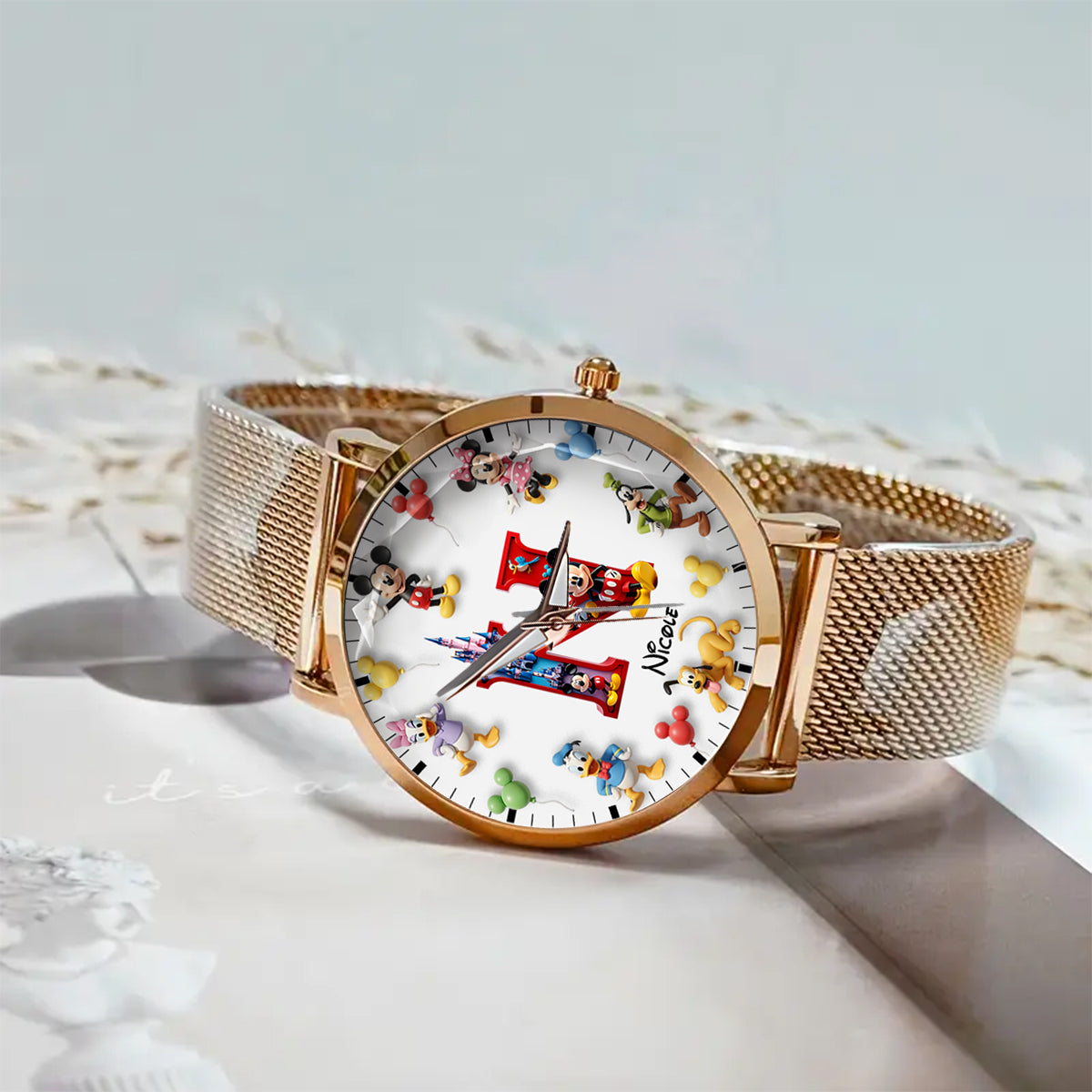Magical World - Personalized Mouse Women Hand Watch
