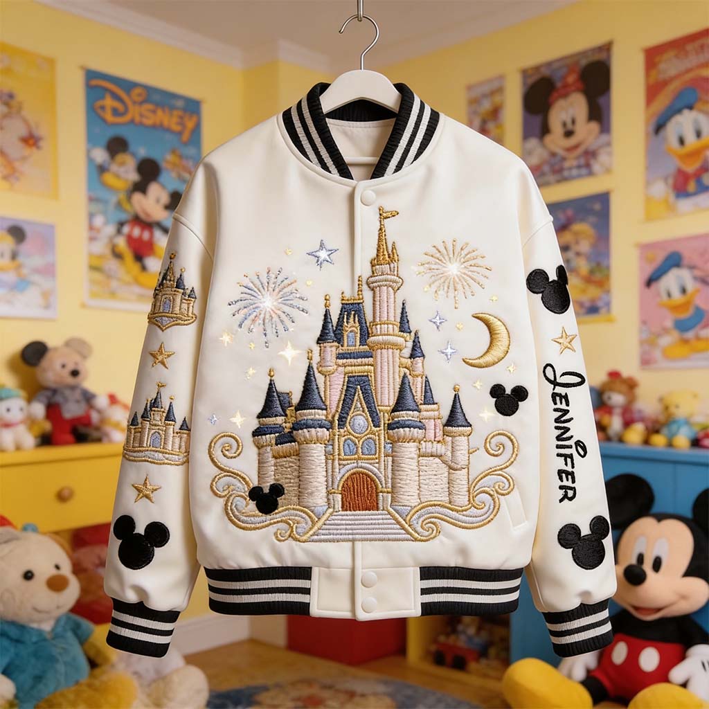 Believe In Magic - Personalized Dream Trip Varsity Jacket