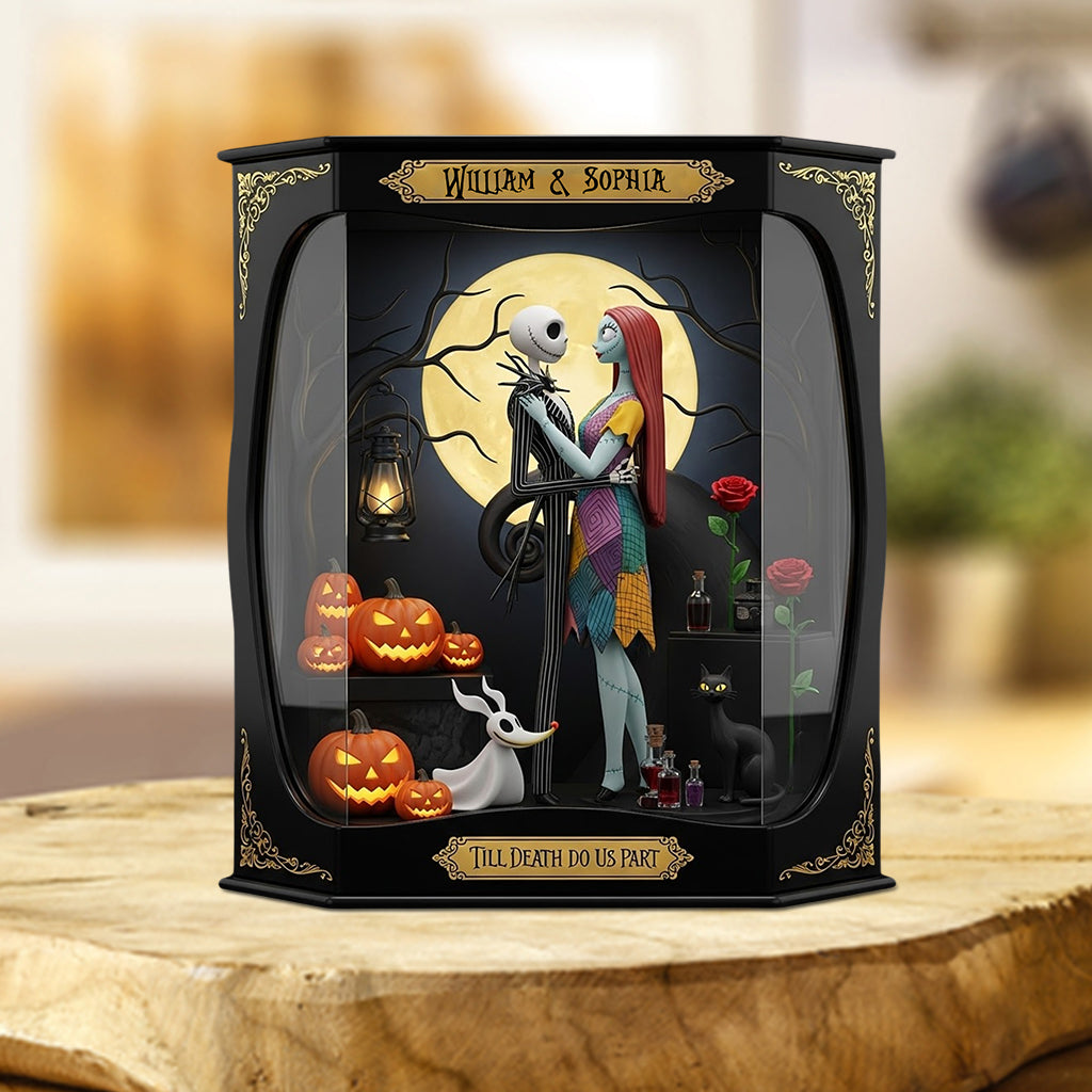 Till Death Do Us Part - Personalized Nightmare Custom Shaped Acrylic Plaque