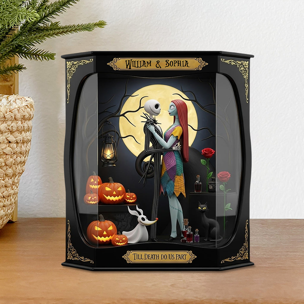 Till Death Do Us Part - Personalized Nightmare Custom Shaped Acrylic Plaque