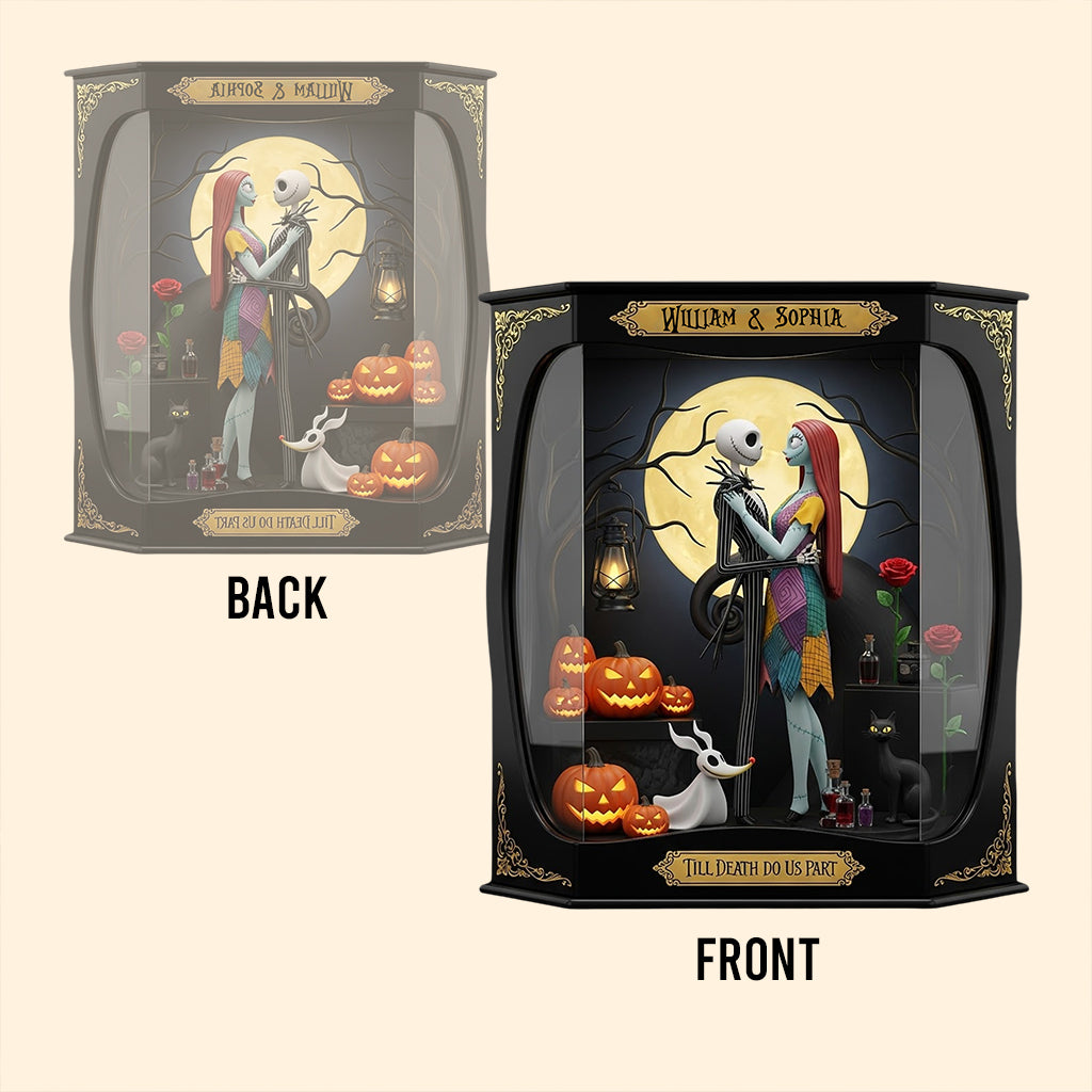 Till Death Do Us Part - Personalized Nightmare Custom Shaped Acrylic Plaque