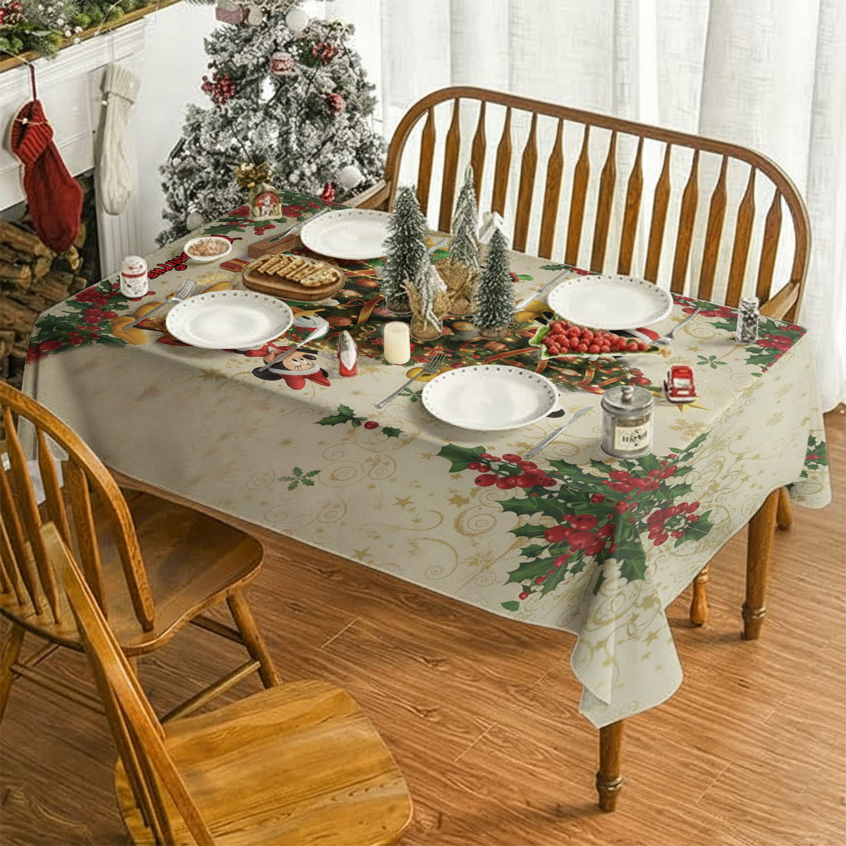 Magic Family - Personalized Mouse Table Cloth Cover