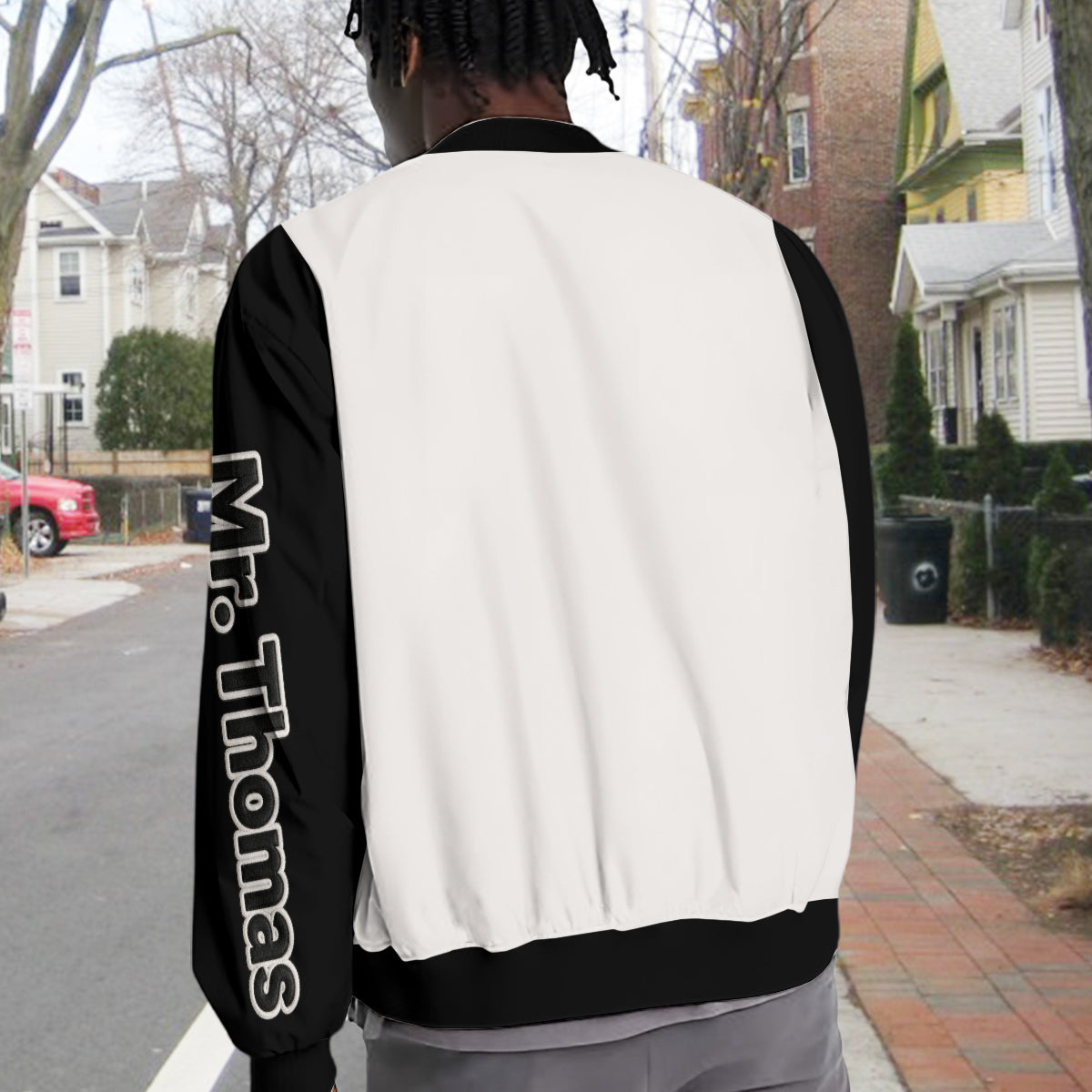 Teacher Gift - Personalized Mouse Varsity Jacket
