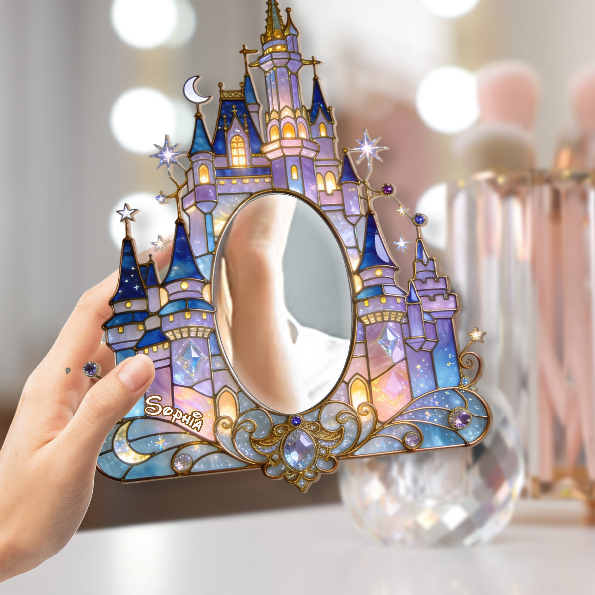 Magical Castle - Personalized Dream Trip Wall Hanging Mirror