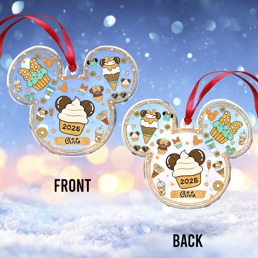 Life Of A Park Girl - Personalized Mouse Ornament