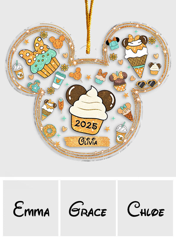 Life Of A Park Girl - Personalized Mouse Ornament