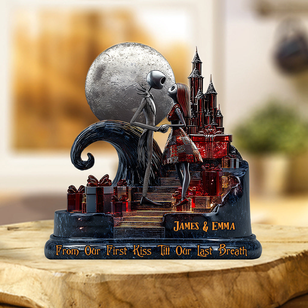 From Our First Kiss - Personalized Nightmare Custom Shaped Acrylic Plaque