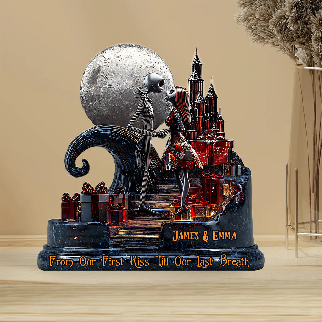 From Our First Kiss - Personalized Nightmare Custom Shaped Acrylic Plaque