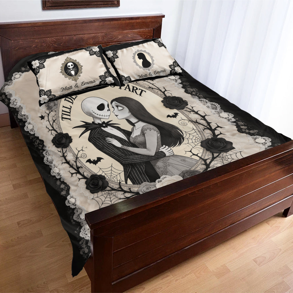 Till Death Do Us Part - Personalized Nightmare Bedding Set