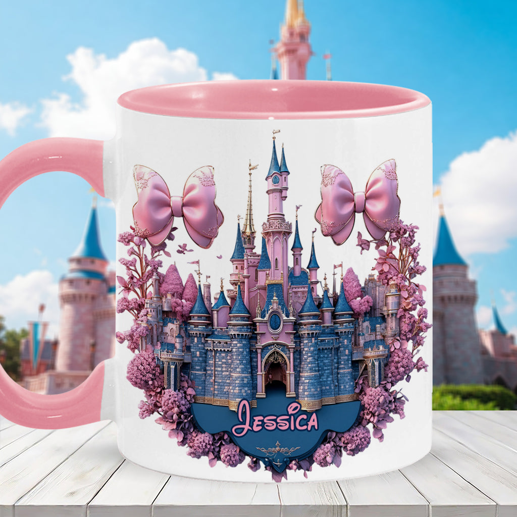 The Magical Castle - Personalized Mouse Accent Mug