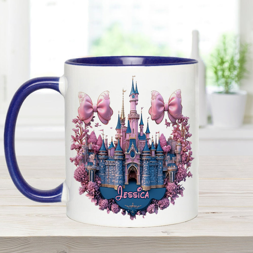The Magical Castle - Personalized Mouse Accent Mug