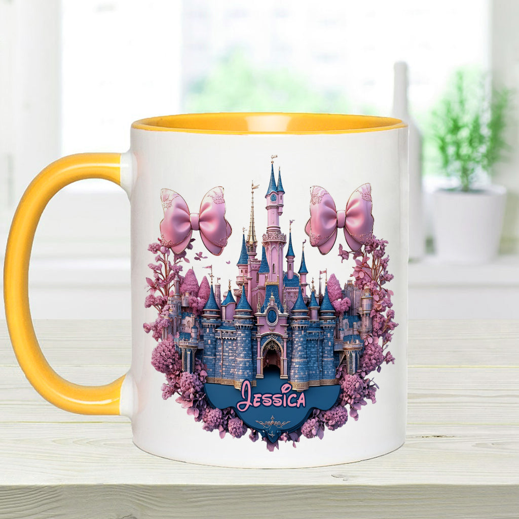 The Magical Castle - Personalized Mouse Accent Mug