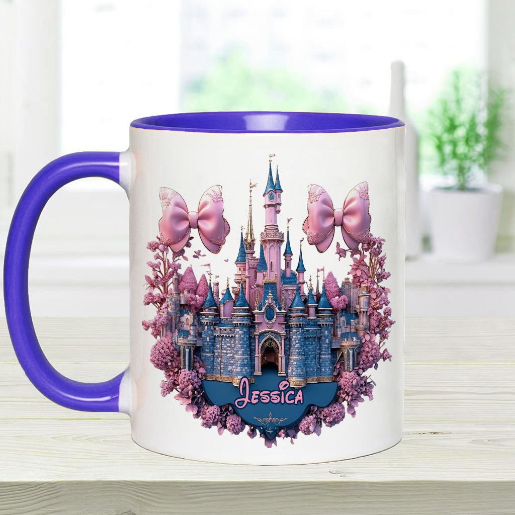 The Magical Castle - Personalized Mouse Accent Mug