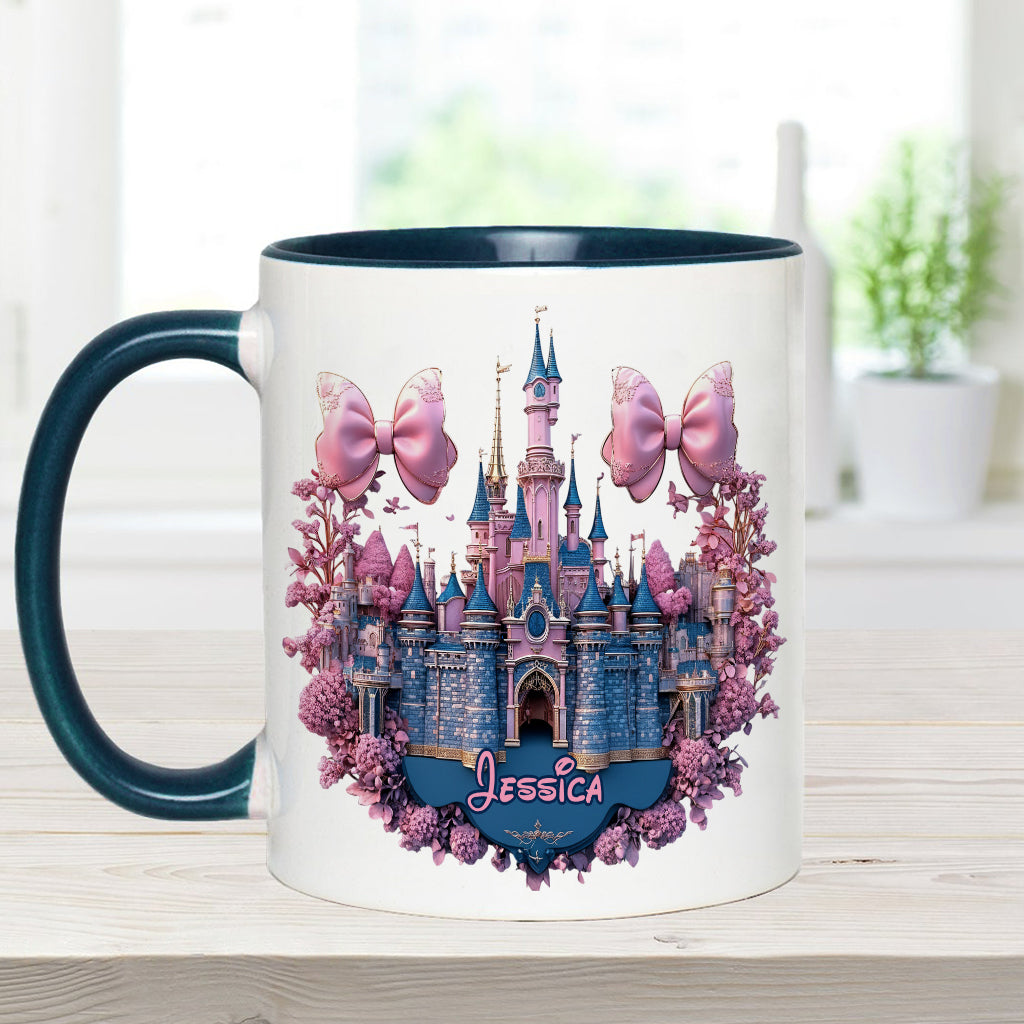 The Magical Castle - Personalized Mouse Accent Mug