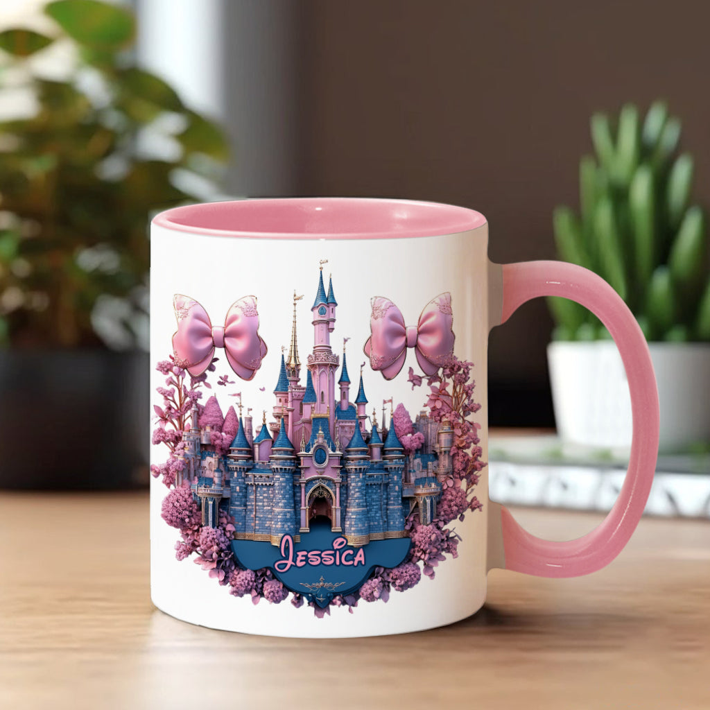 The Magical Castle - Personalized Mouse Accent Mug