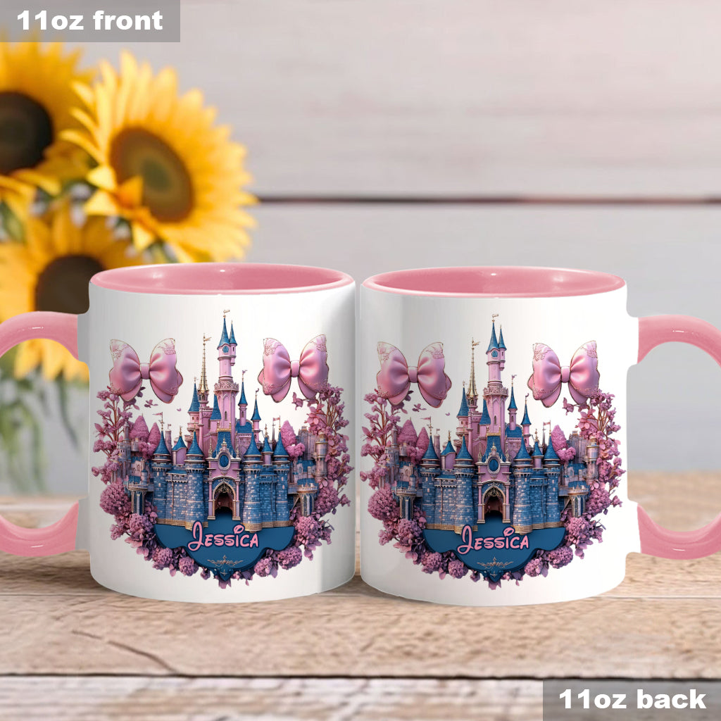 The Magical Castle - Personalized Mouse Accent Mug