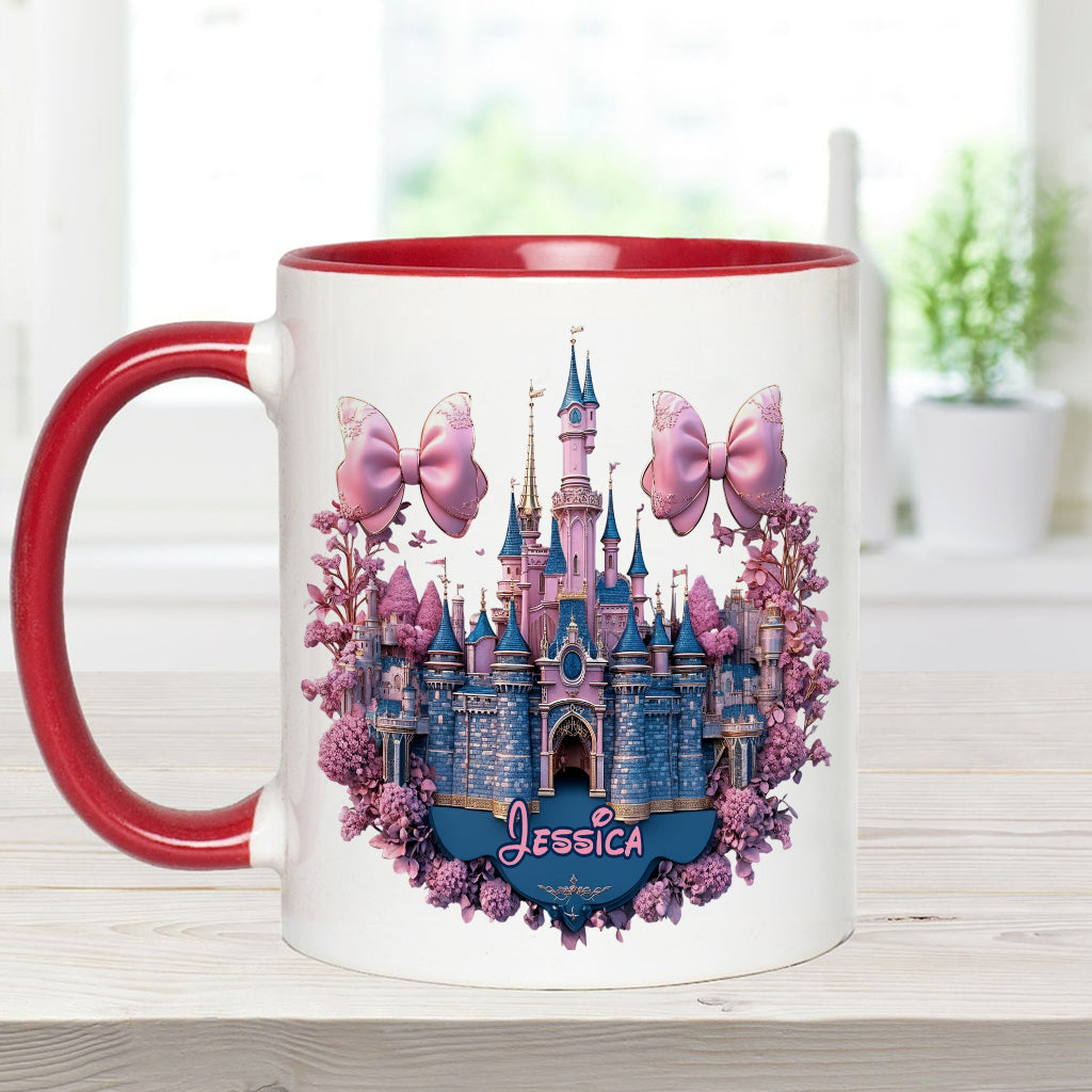 The Magical Castle - Personalized Mouse Accent Mug